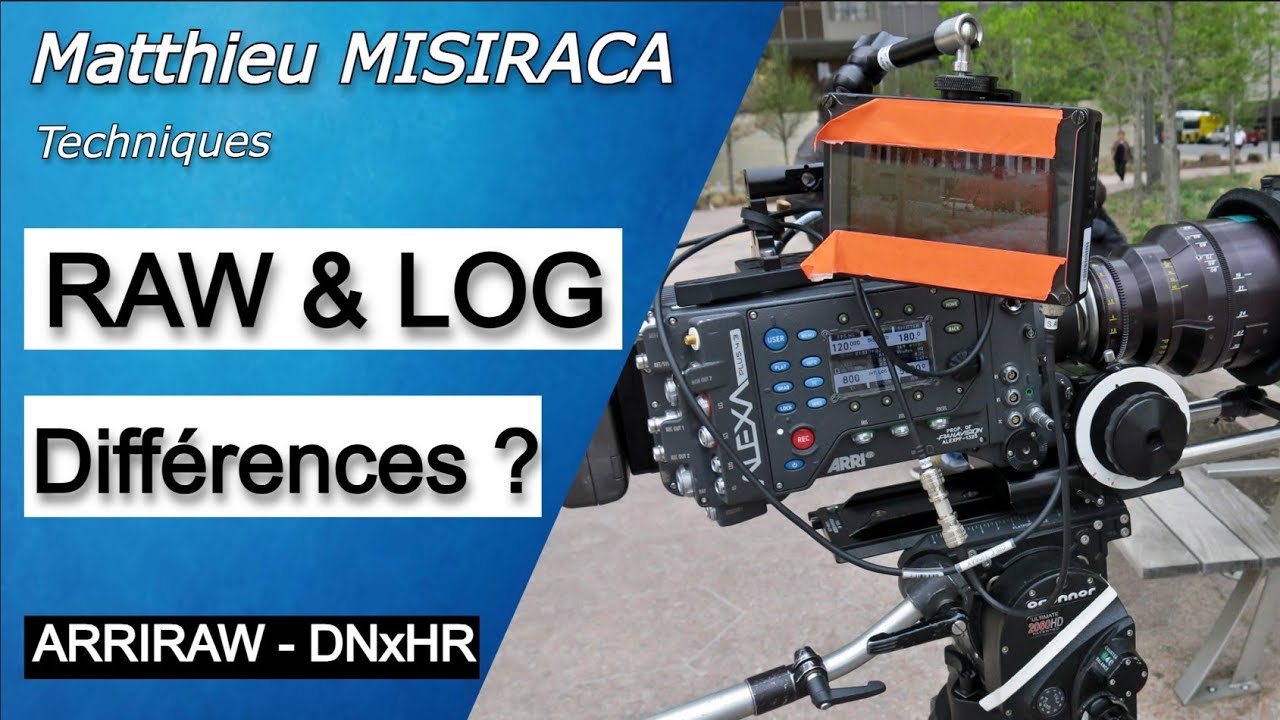 RAW vs LOG : EST CE LA MEME CHOSE ? Ex ARRIARW /DAVINCI RESOLVE
