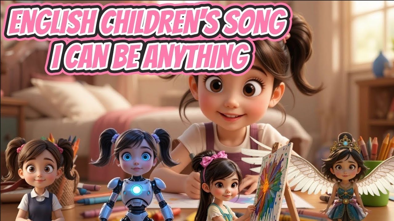 ENGLISH CHILDREN'S SONG - I CAN BE ANYTHING