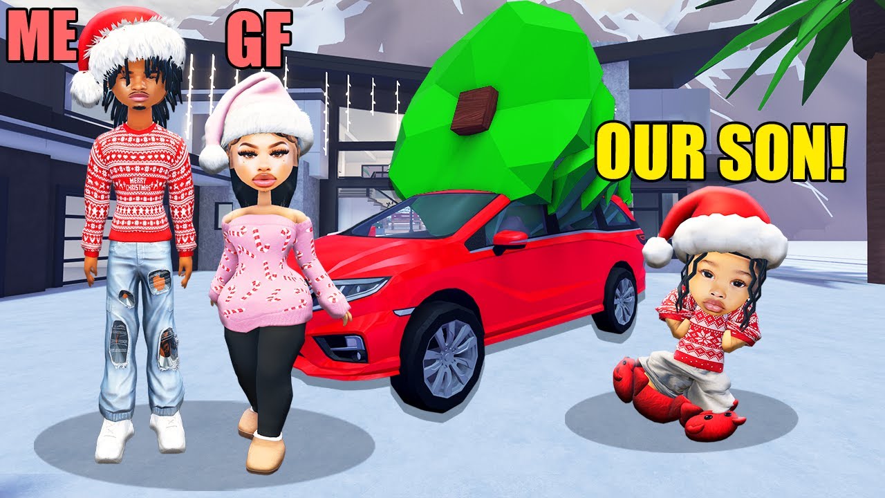 We Started A MOST REALISTIC FAMILY In BERRY AVENUE RP... ON CHRISTMAS!!