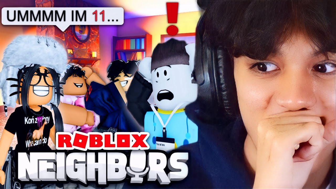 attempting to help my friend RIZZ on Roblox Neighbors..