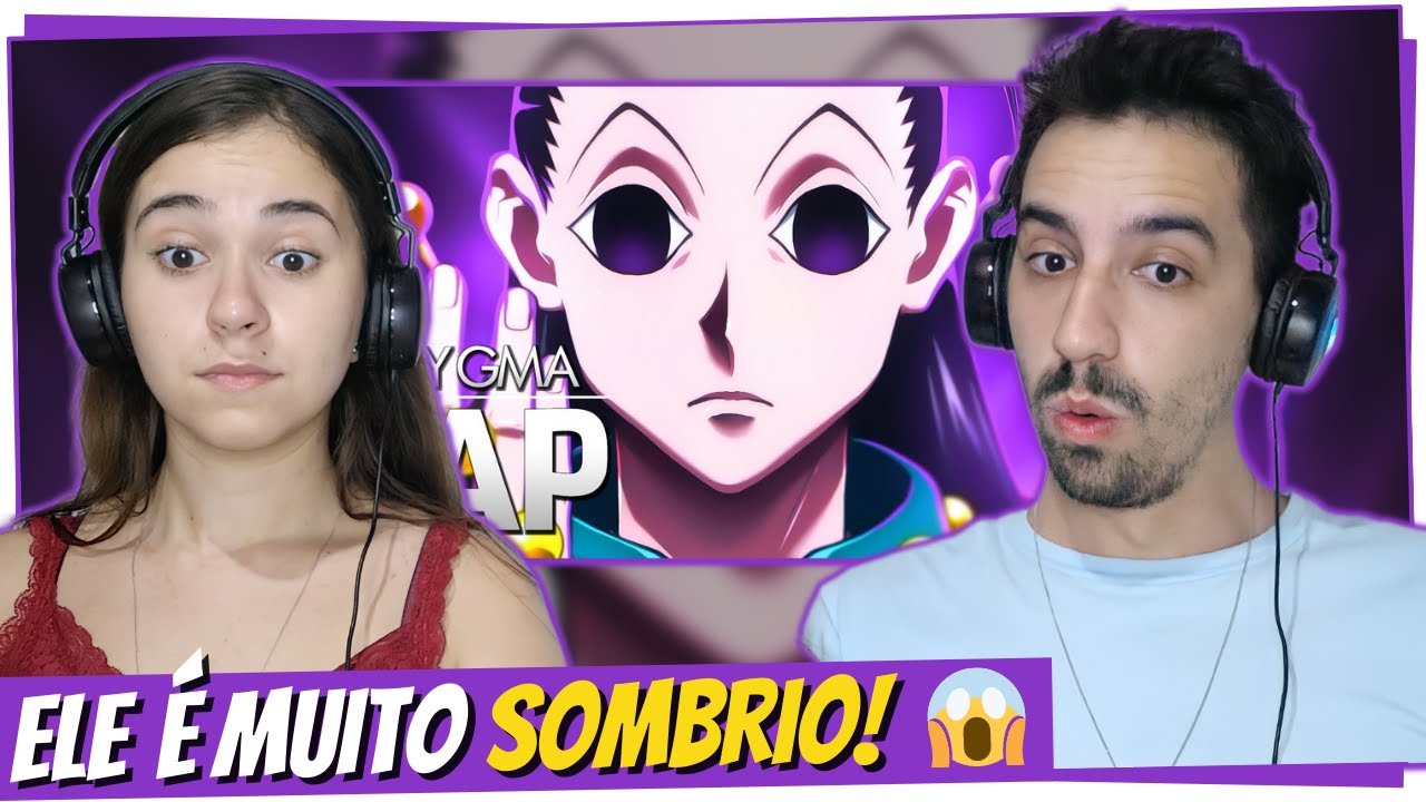 React Escondido nas Sombras  | Illumi Zoldyck (Hunter x Hunter) | Enygma 94