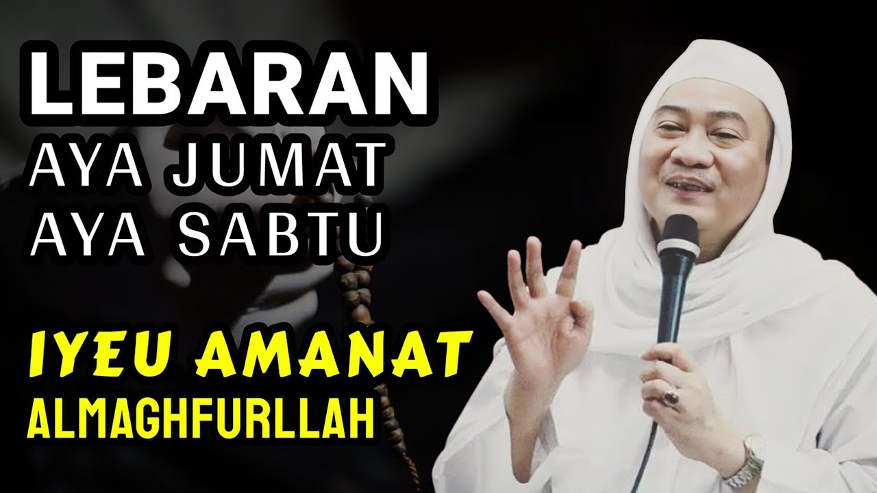 PERBEDAAN LEBARAN ULAH JADI MASALAH | ABUYA UCI TURTUSI