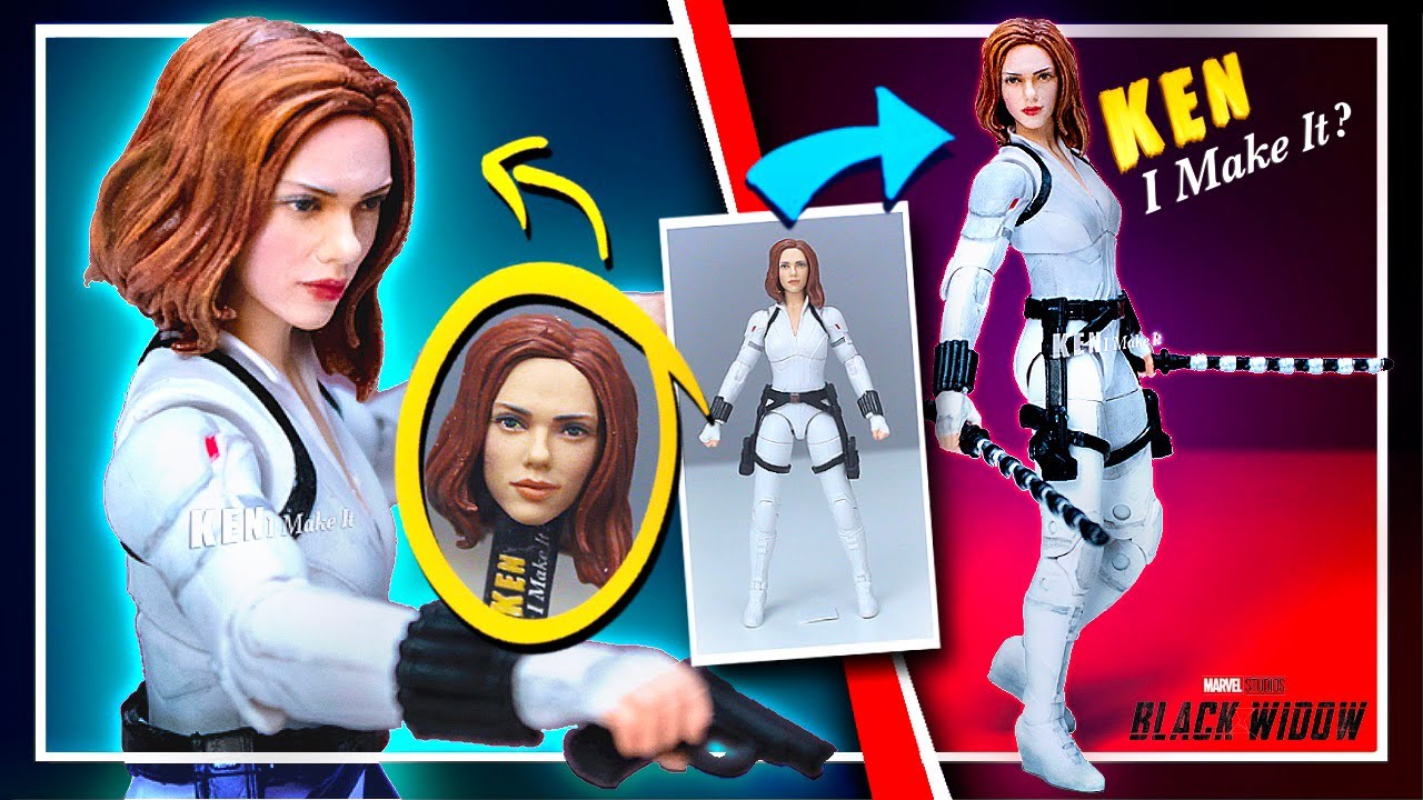 Fixing Marvel Legends BLACK WIDOW Figure - Black Widow | Ken I Make It