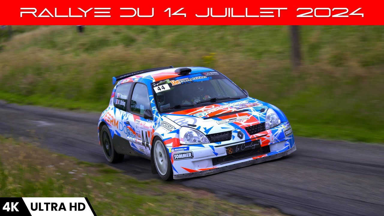 Rallye du 14 Juillet 2024 | 4kᴴᴰᴿ Rallye Time