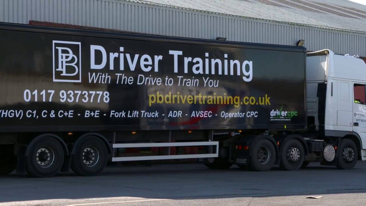 C+E REVERSING EXERCISE for DVSA TEST with PB Driver Training