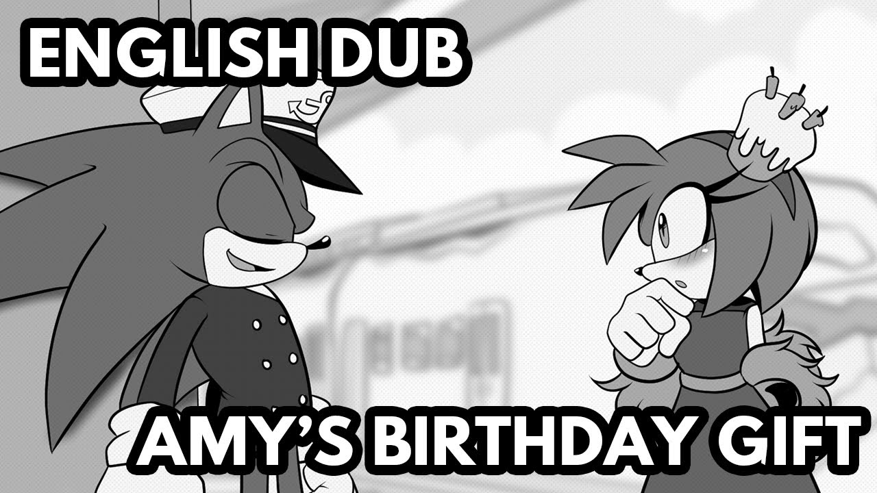 Sonamy Comic Dub  | Amy's Birthday Gift | The Murder of Sonic the hedgehog Comic
