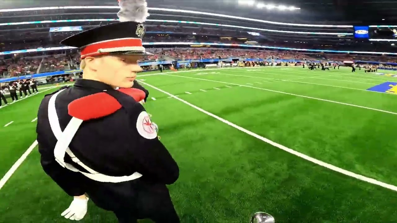 The Ohio State University Marching Band Trumpet Headcam - Led Zeppelin - Cotton Bowl