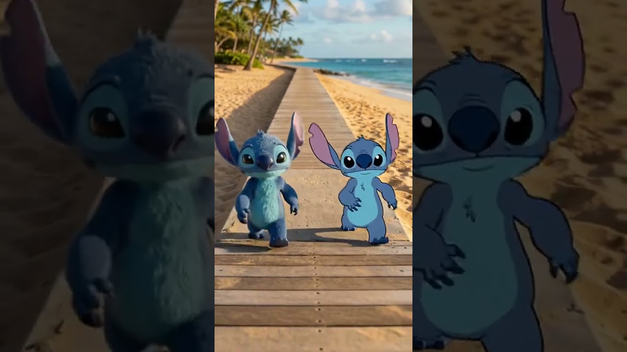 Lilo and stitch in real life🌊