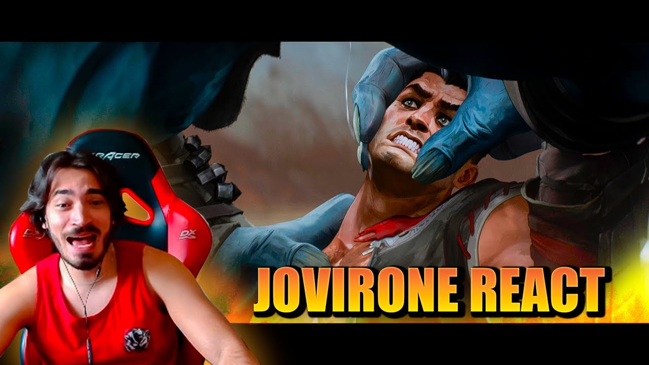 JOVIRONE REAGINDO A NOVA CINEMATIC DO LOL, WELCOME TO NOXUS!