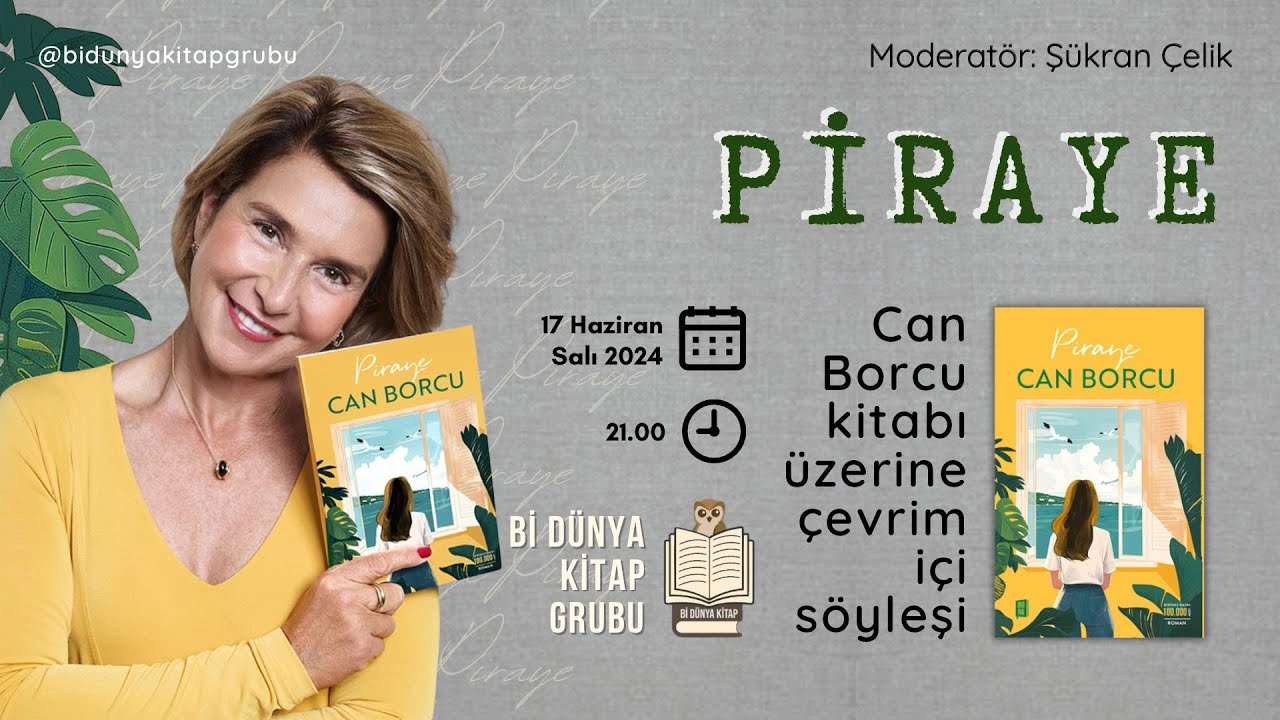 Piraye ile ''Can Borcu'' üzerine söyleşi..