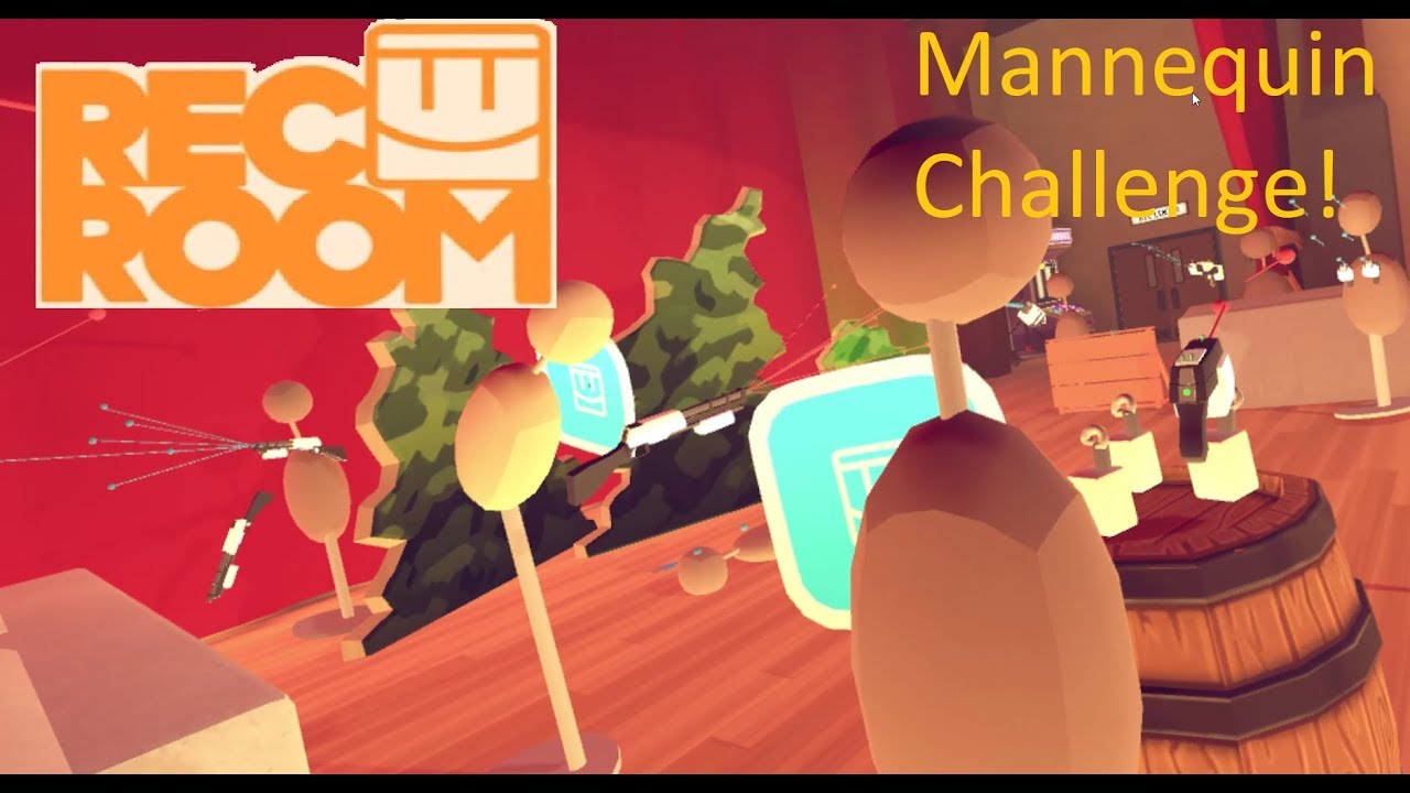 Rec Room Mannequin Challenge (Paintball and Dodgeball)