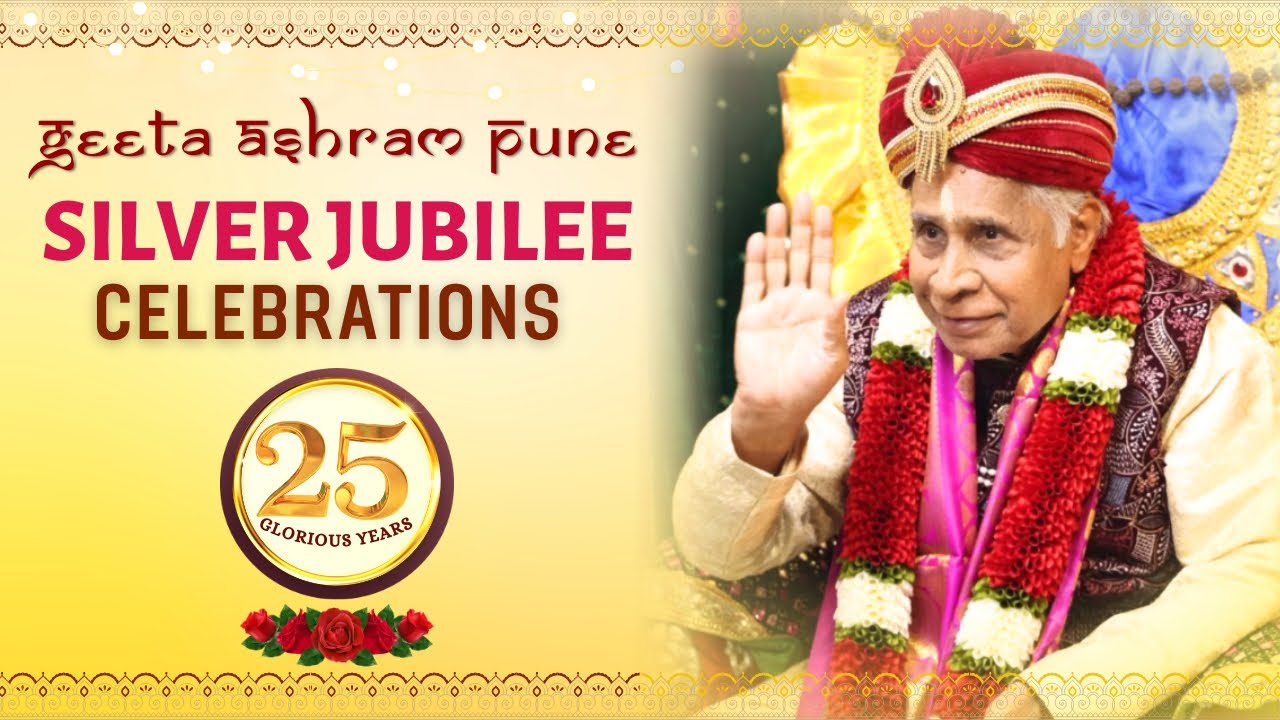 ✨25 Glorious Years Of Divine Grace🙏 | Geeta Ashram Pune Silver Jubilee - Moments You Can’t Miss!🌸