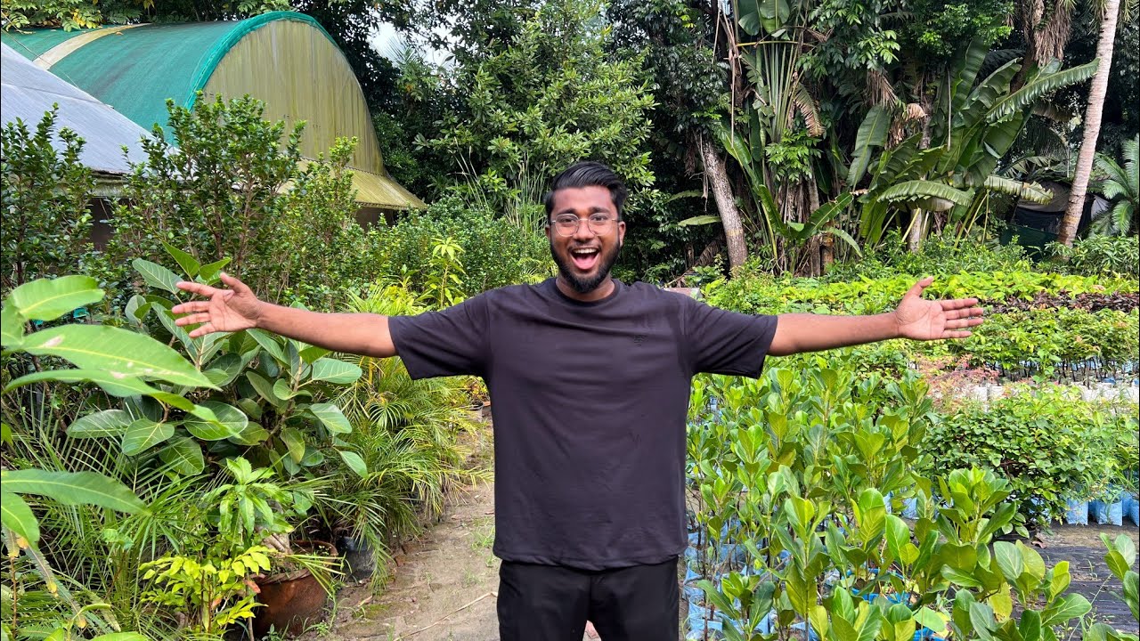 আজ নার্সারিতে গাছ কিনতে গেলাম | গাছের জঙ্গল 🌳🌿
