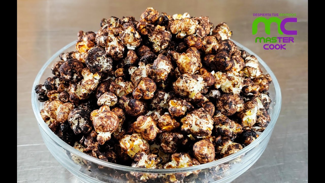 PALOMITAS DE MAIZ O CANCHITA, SABOR CHOCOLATE #cotufa #crispeta #pororo #cine #popcorn #cabrita