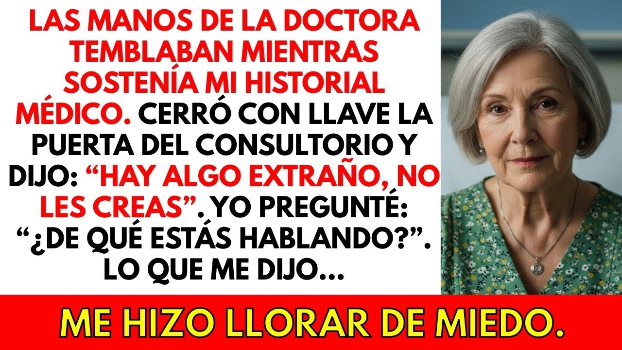 La doctora cerró la puerta con llave después de ver mi examen… “no confíes en ellos”