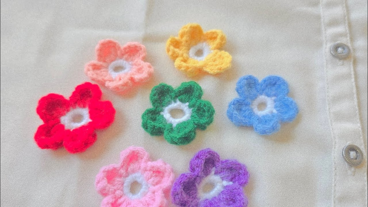 🧵 Crochet Shirt Button Accessories | Crochet  viral button diy 2025  | DIY crochet shirt button ♥️ 