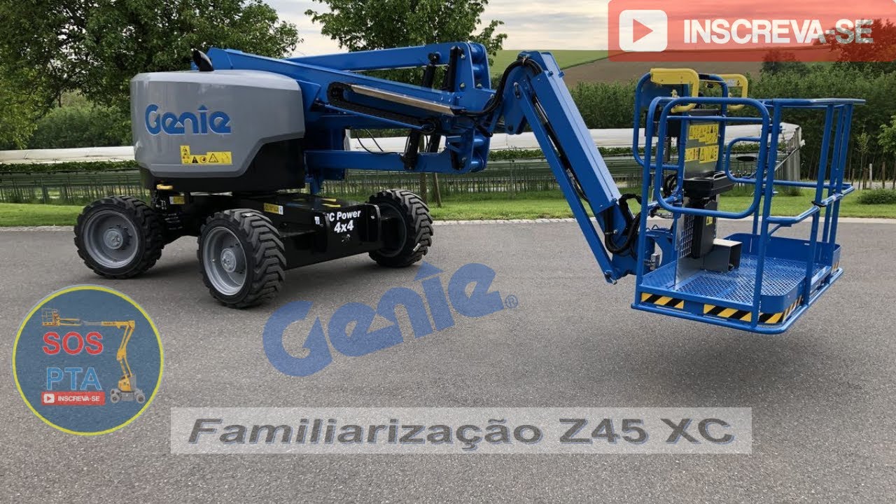 Familiarização Z45 XC (GENIE) Familiarisation Z45 XC (GENIE)
