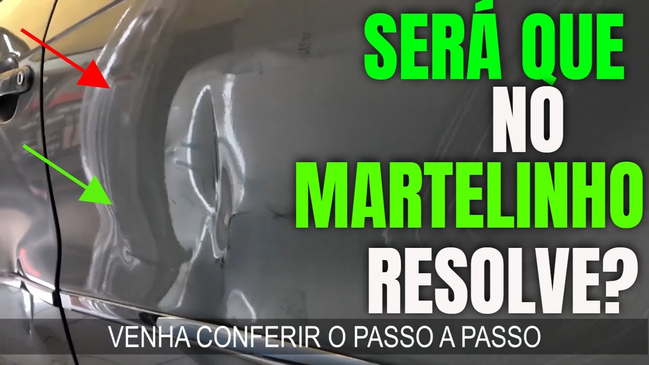 MARTELINHO DE OURO  / COMO REMOVER AMASSADOS GARNDES E COMPLEXOS ?