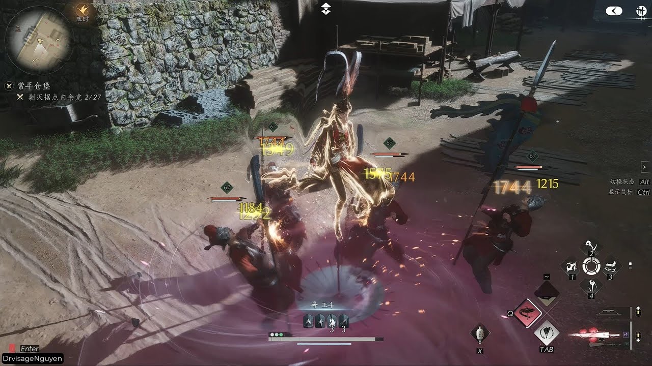 Where Winds Meet Gameplay (Part 94) All Weapons in the game