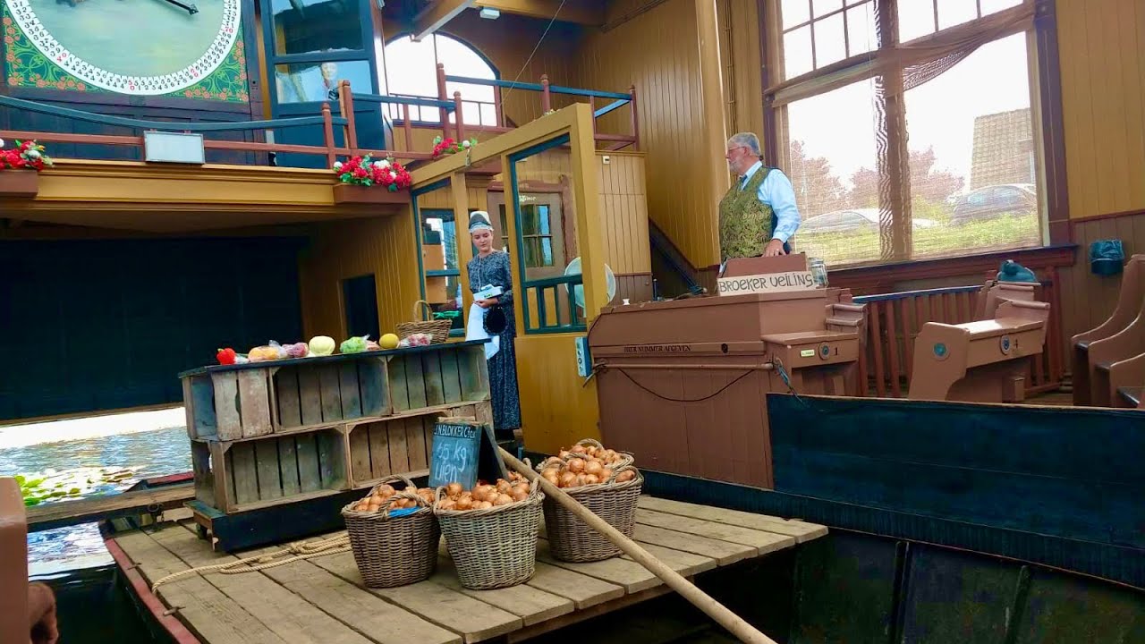 Museum BroekerVeiling / Rundgang mit Bootsfahrt und Auktion  4K Video