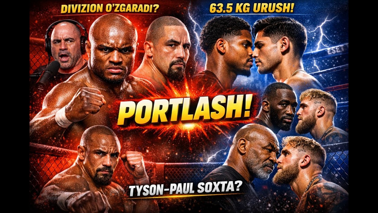 Jo Rogan: og‘ir vazn reglamentini butunlay o‘zgartirish kerak#ufc #battle #boxing #shorts