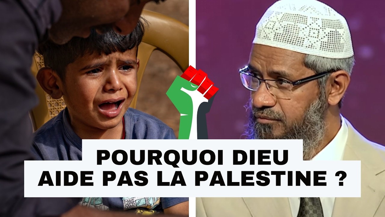 Cet enfant demande pourquoi DIEU aide pas la Palestine ?  - Zakir Naik en français