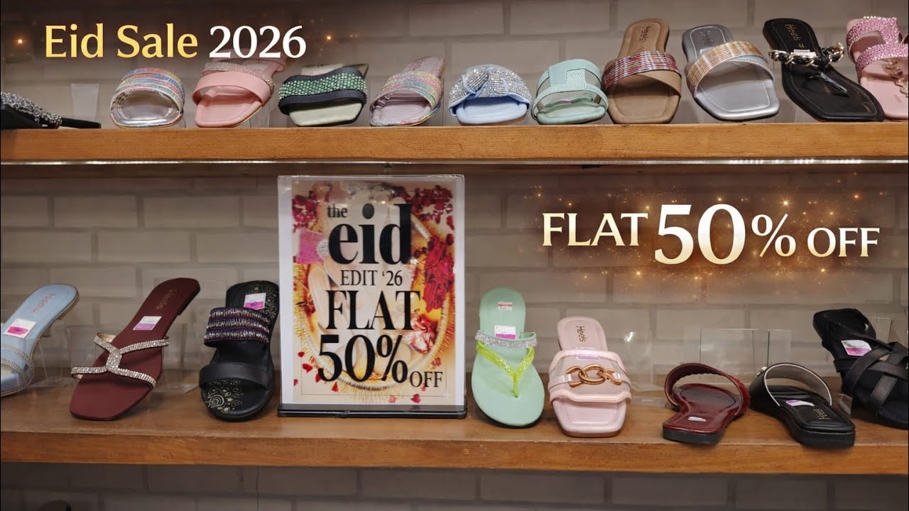 Heels Ladies Shoes Eid Sale New Arrival Flat 50% Off || March 2026