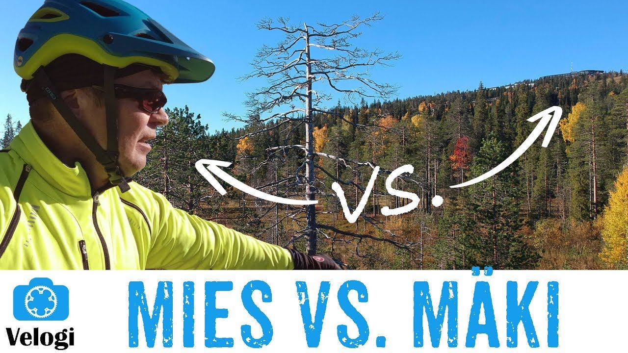 Polku Iso-Syötteen huipulle - Jaksanko polkea ylös?