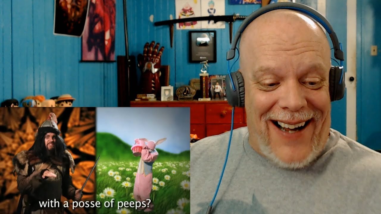 ВИДЕОРЕАКЦИИ | «ERB of History: Чингисхан против Пасхального кролика» — Здесь нет расстроенных ау...