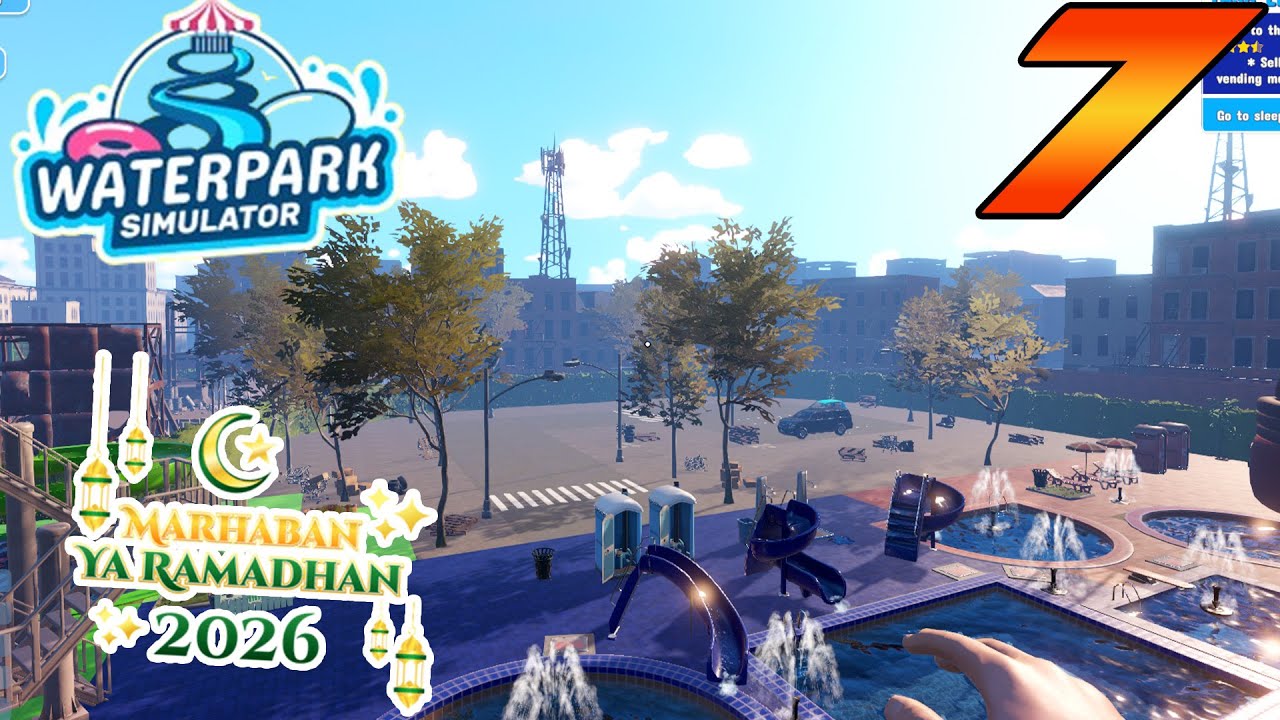 Sudah sampai Bintang 4,membeli peralatan prestige Waterpark Simulator GAMEPLAY Indonesia Indonesia#6