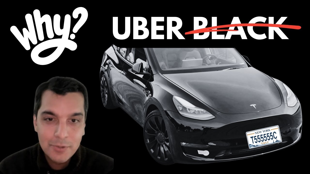 ⬛⚡ Tesla Model Y больше не соответствует требованиям Uber Black — почему это важно для водителей ...