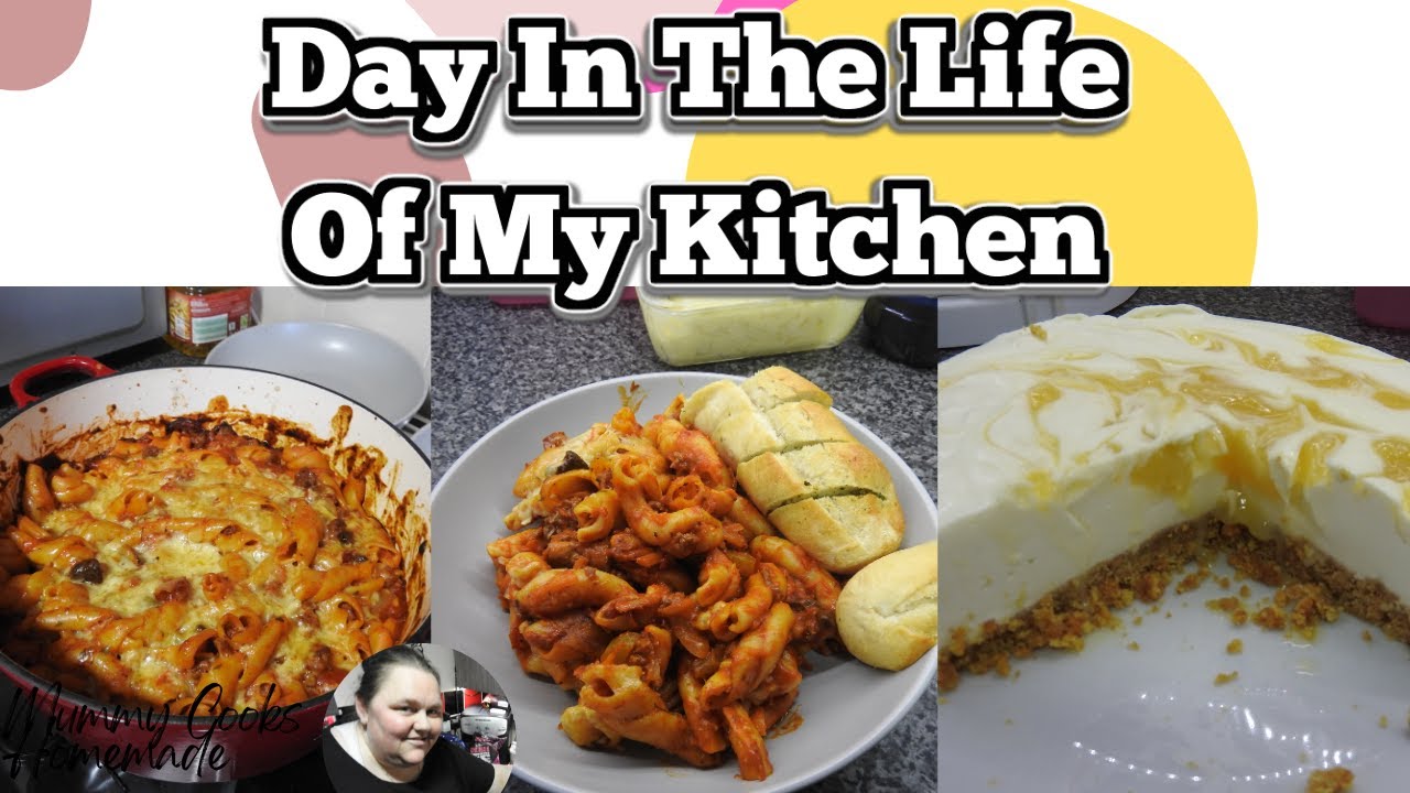Day In The Life Of My Kitchen | No Bake Cheesecake | Pasta Bake | Meal Prepping | Stir fry sauce #23