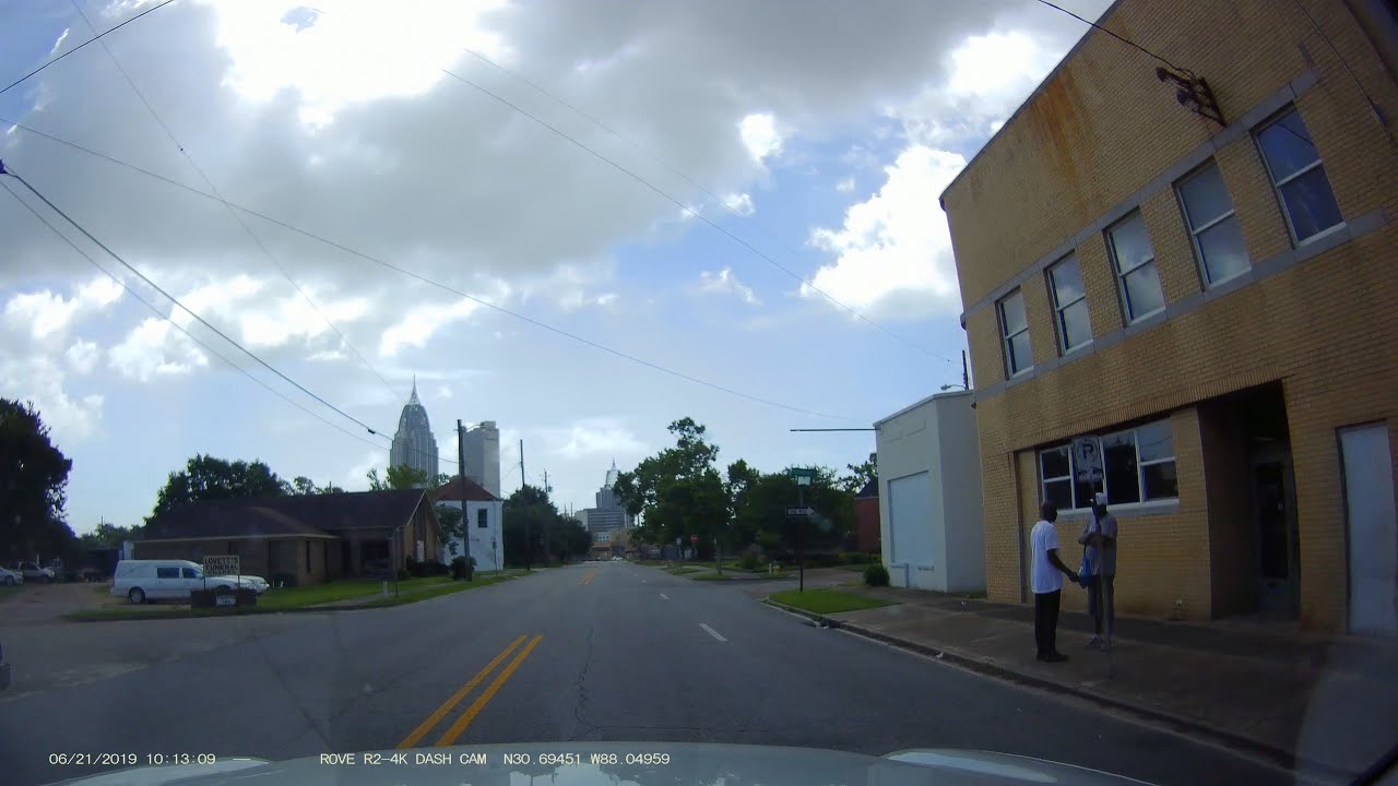 Driving In The Streets Of Mobile, Alabama