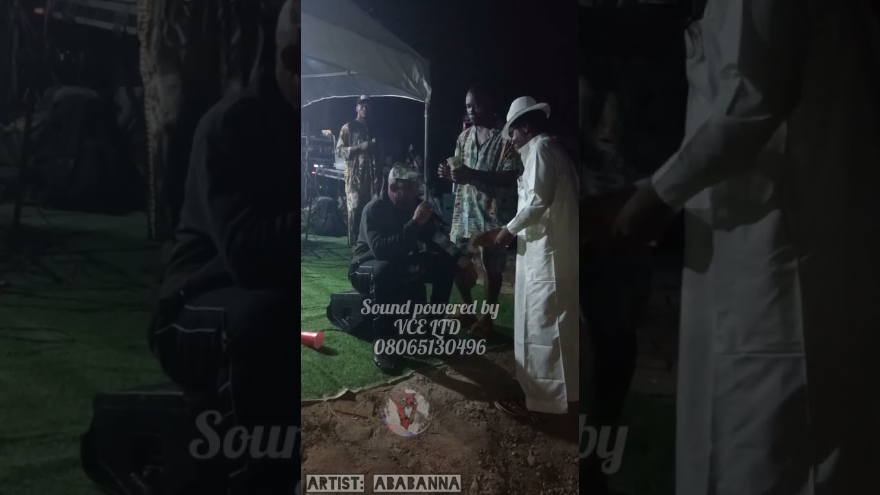 The Owerri Bongo master Ababanna live performance. Fire #dancer