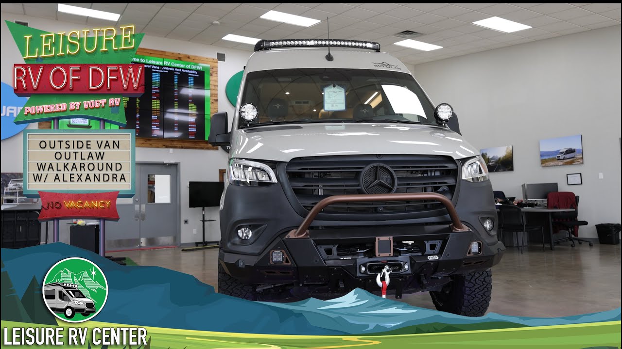 Outside Van's 1 of 1 OUTLAW walk around with Alexandra Jones