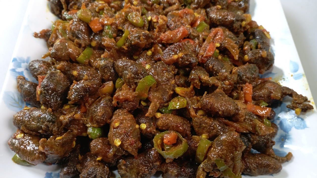  BEGINI CARA MASAK JANTUNG AYAM // SIMPEL  SEDAP