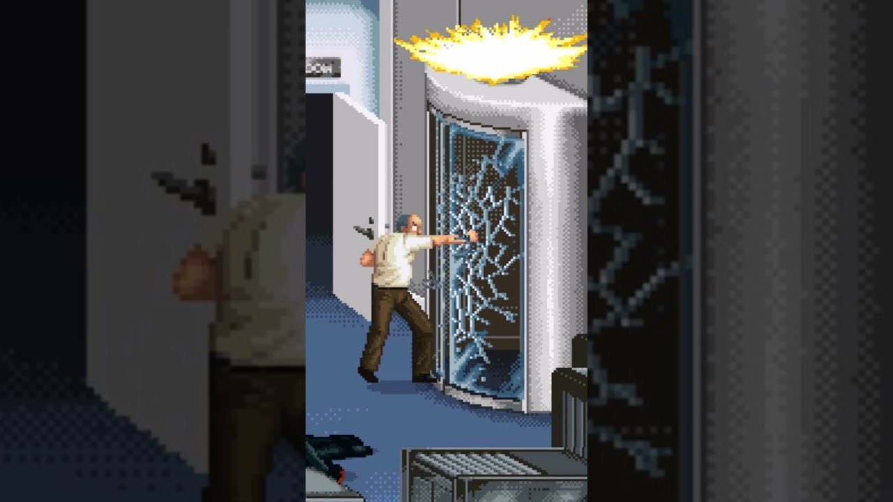 RISING  UP　お？コッチは破壊できそう！セキュリティゲート破壊！　