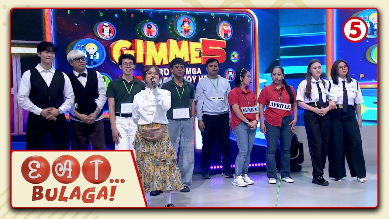 EAT BULAGA | Kayanin kaya ng mga kahera ang &lsquo;Gimme 5&rsquo;?