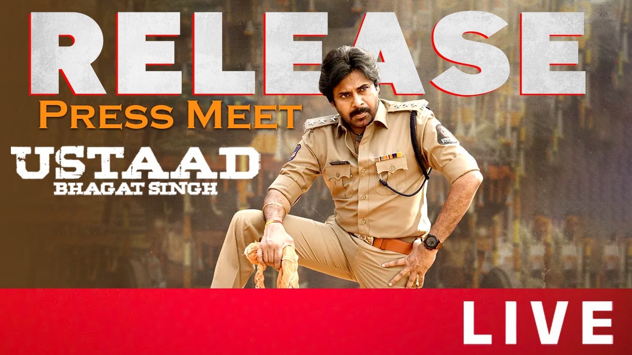 Usataad Bhagat Singh Release Press Meet Live | Pawan Kalyan | Harish Shankar || Bullet Raj