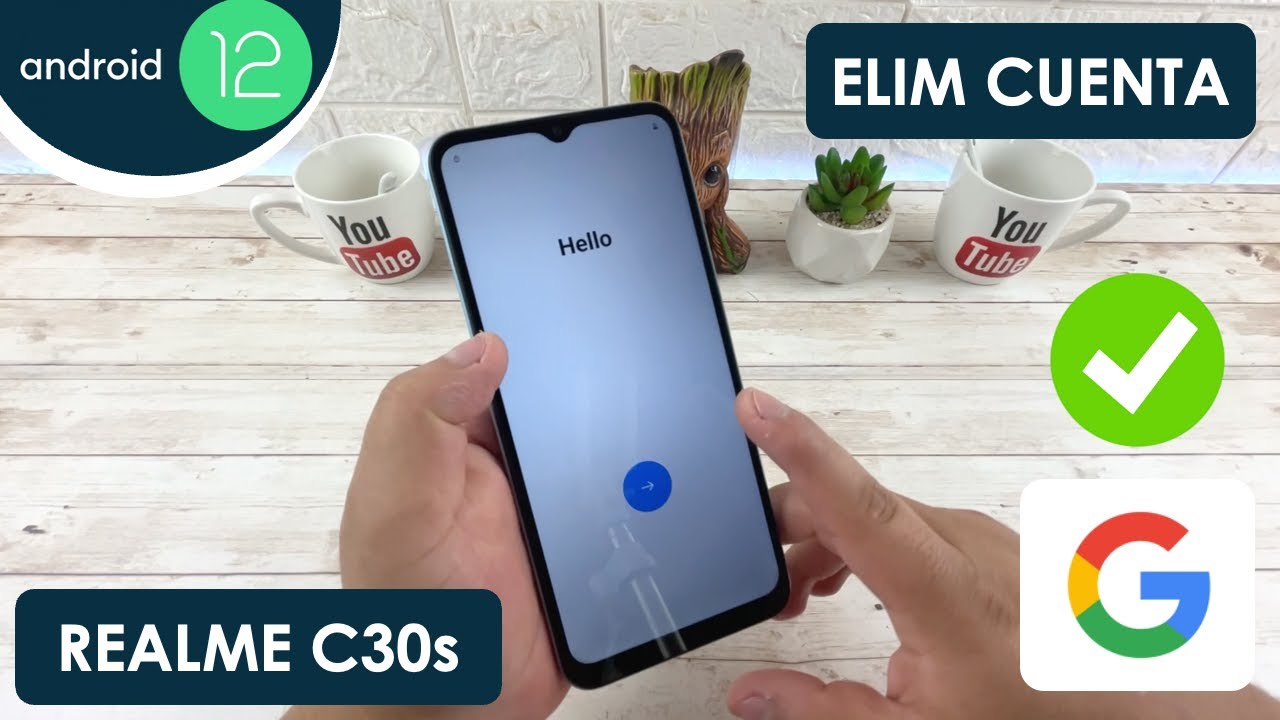 Eliminar Cuenta de Google Realme C30s | 2023