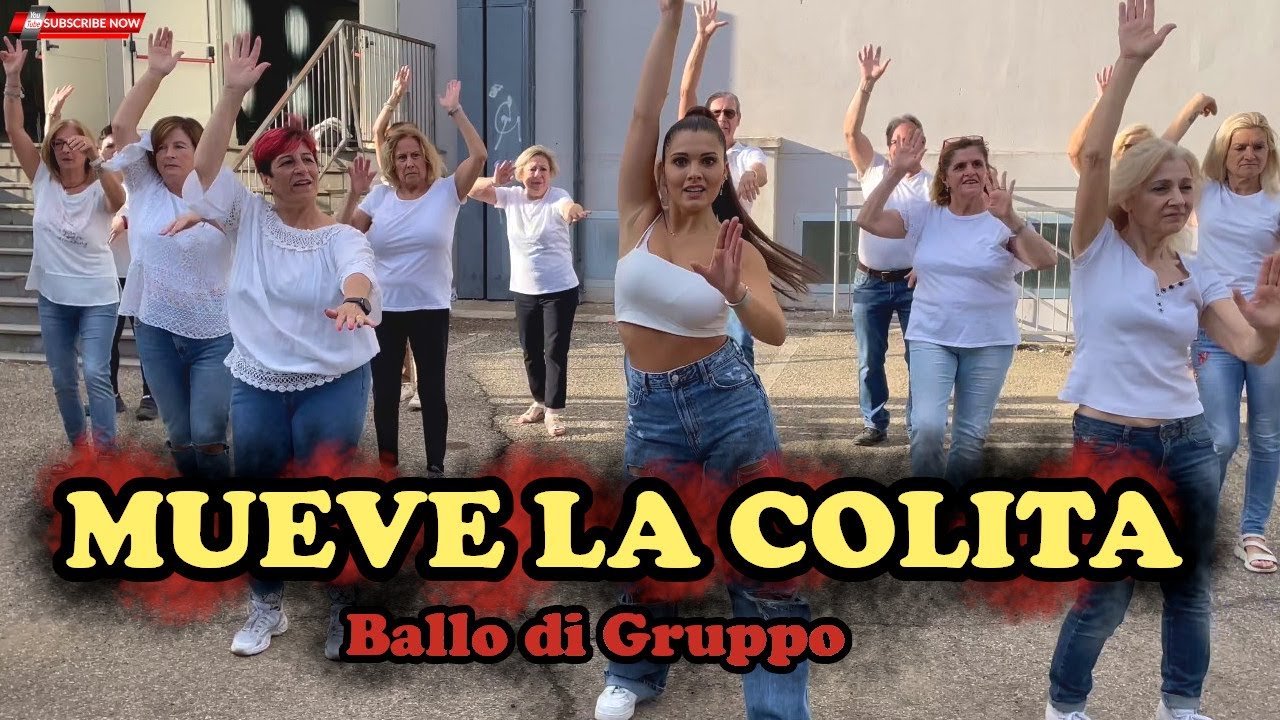 MUEVE LA COLITA - BALLO DI GRUPPO - Baile en linea- line DANCE - COREOGRAFIA -  Animazione