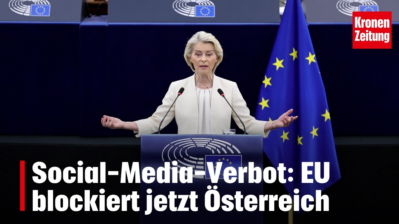 Social-Media-Verbot: EU blockiert jetzt &Ouml;sterreich | krone.tv NEWS