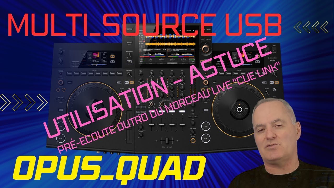 OPUS QUAD : Multi source USB, Utilisation/Astuce : Pré-écoute 