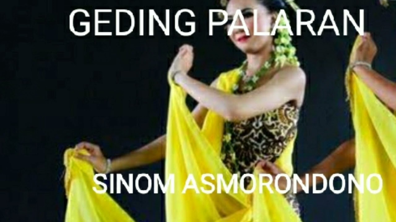 gending palaran uyon uyon sinom asmorondono.