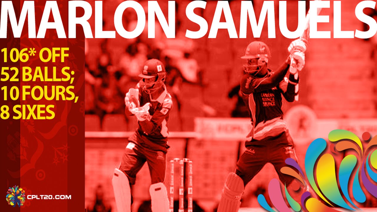 Marlon Samuels 106* vs Guyana Amazon Warriors (Game 22, 2014) | #CPL15