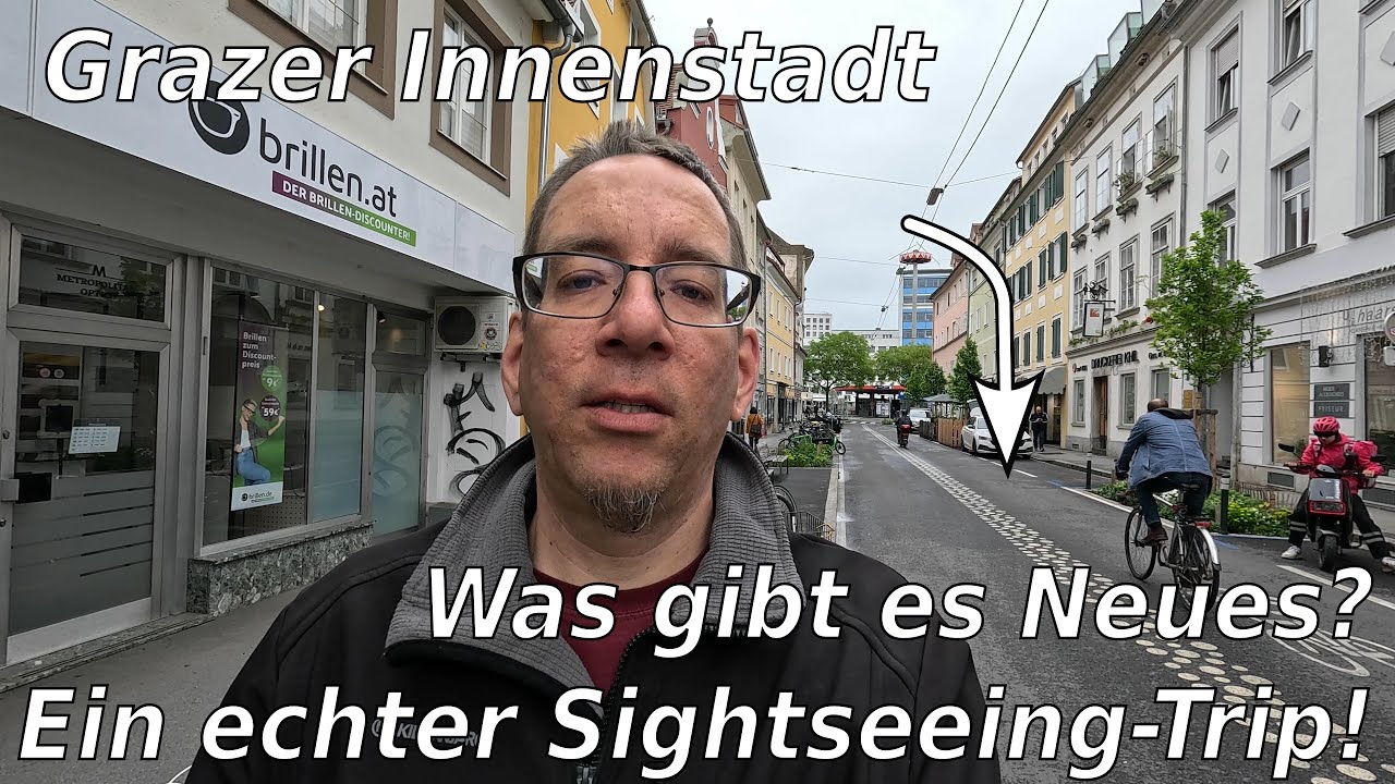 Graz Oper - Ring - Neutorgasse - Murradweg - Keplerbrücke | Beradelungen Graz 2025