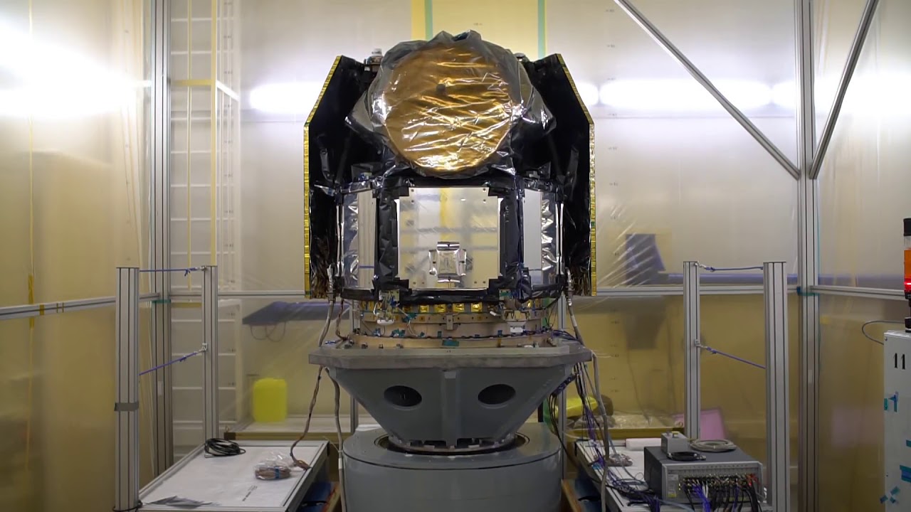 Vibration test of the CHEOPS satellite