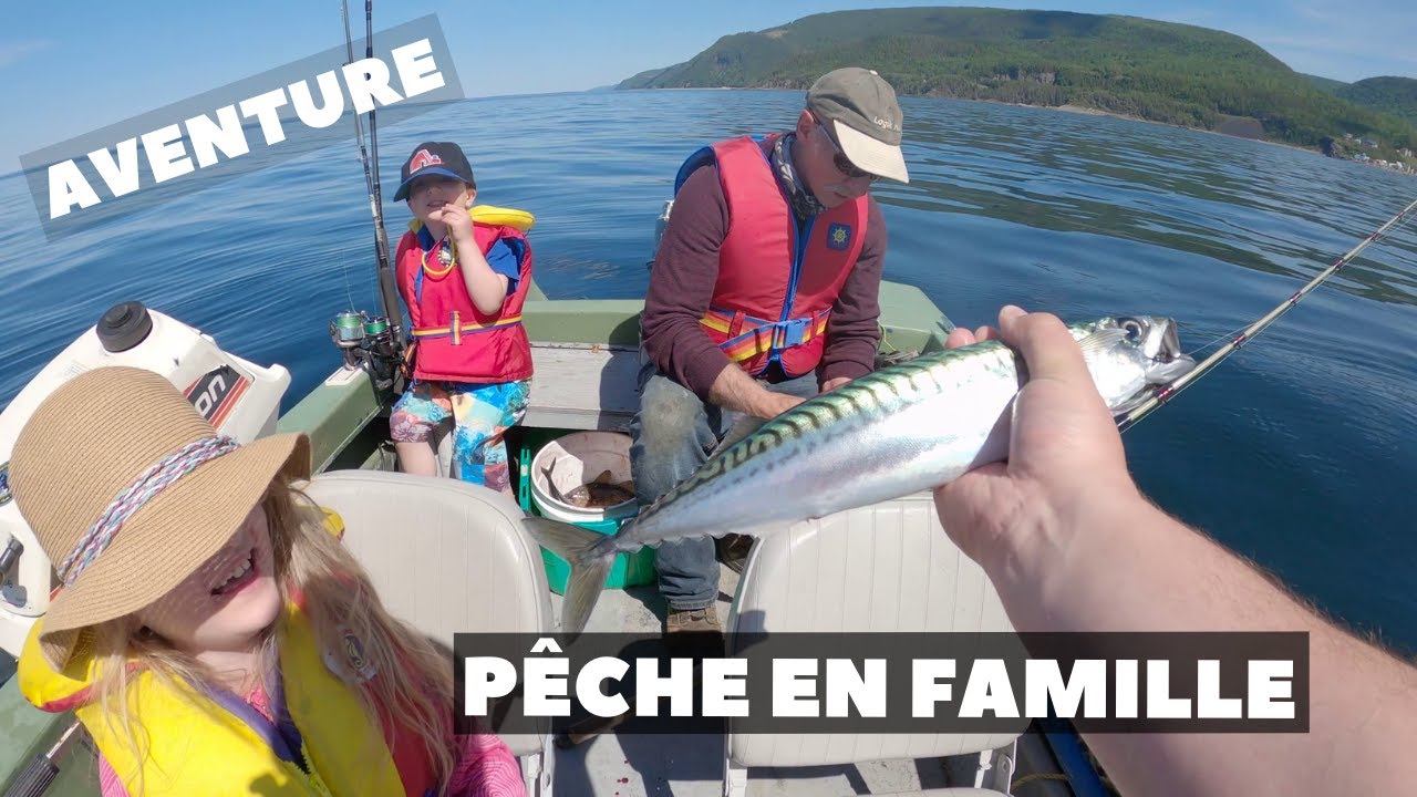 Aventure: Ouverture de la pêche à la morue en famille (Gaspésie)