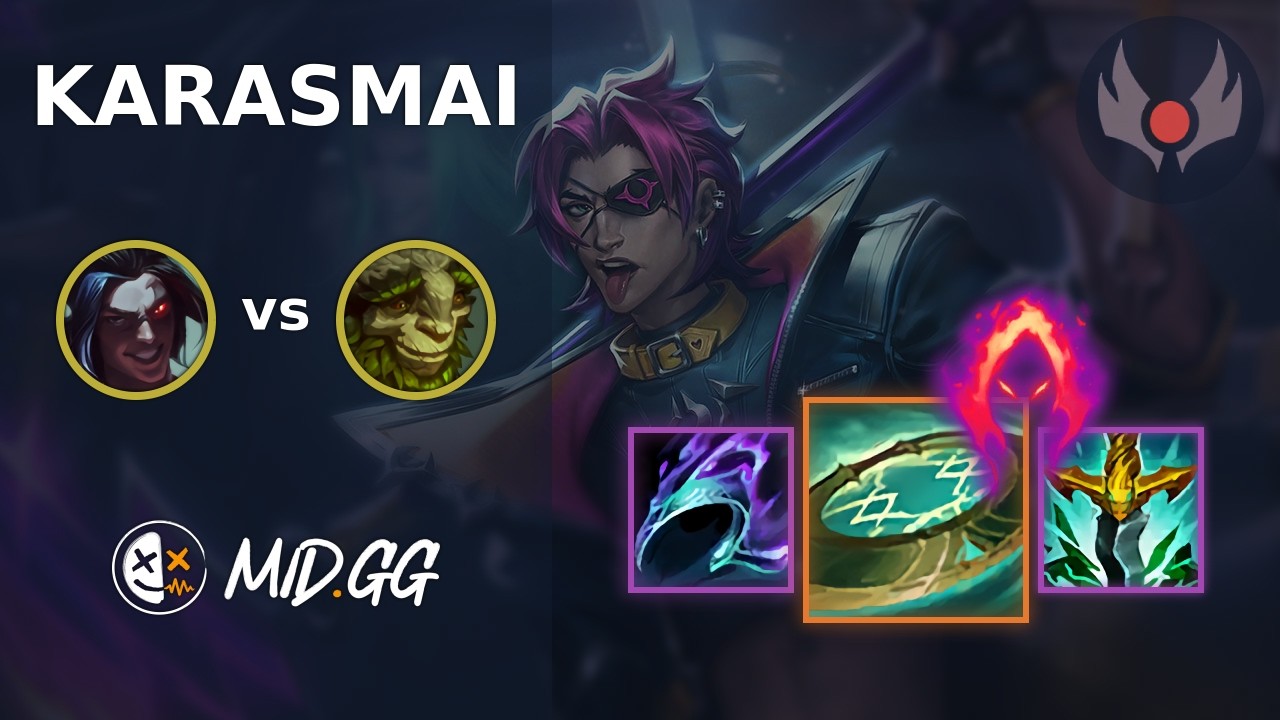 MID.GG: [ KarasMai ] Kayn JUNGLE vs Ivern | NA GRANDMASTER | LOL Season 2026