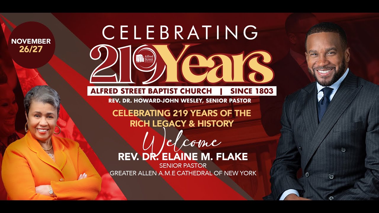 Alfred Street Baptist Church In Person Church Anniversary Live Worship